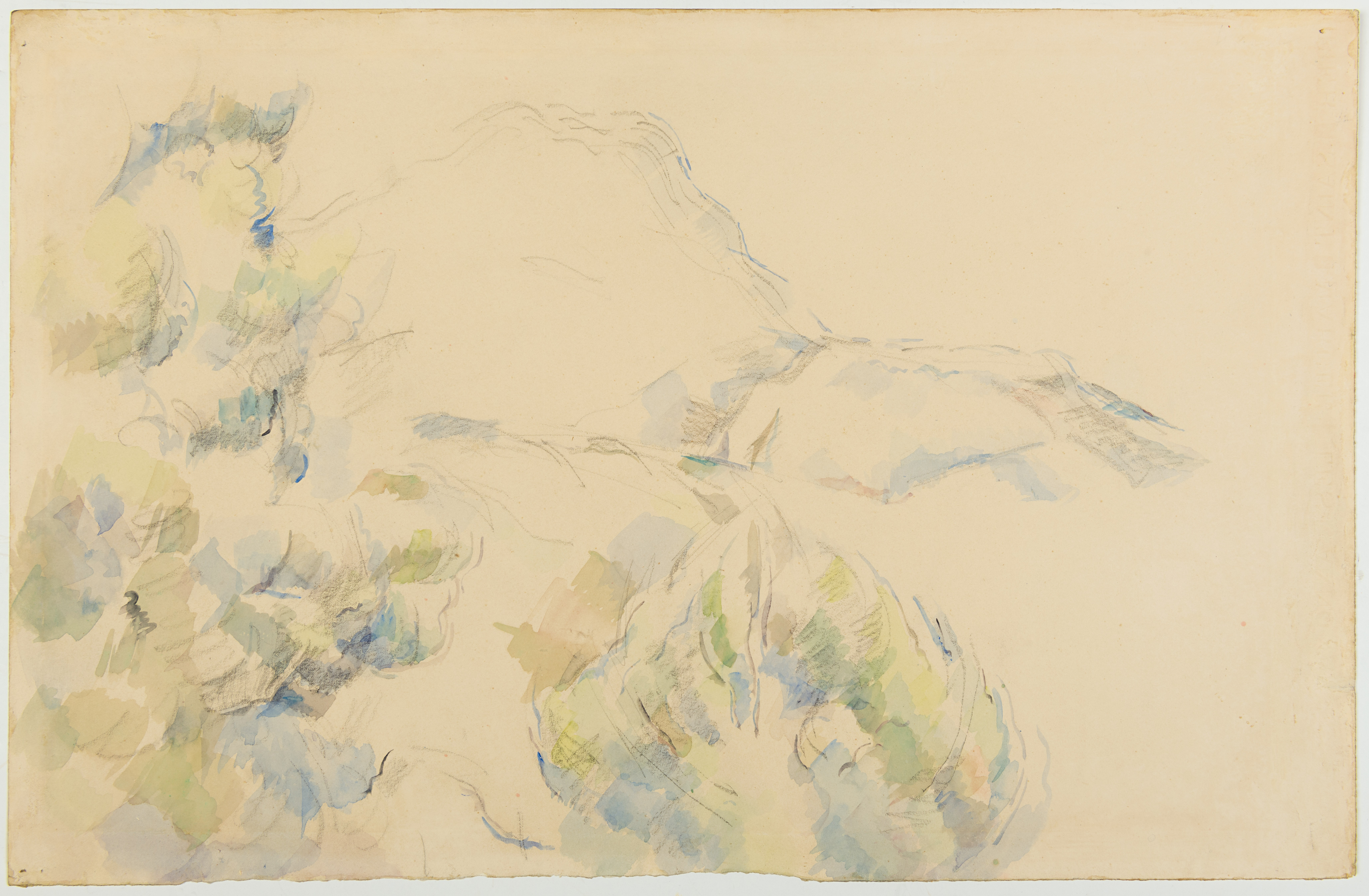 Landscape with the Montagne Saint-Victoire